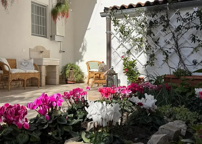 לינה וארוחת בוקר Le Jardin Fleuri *